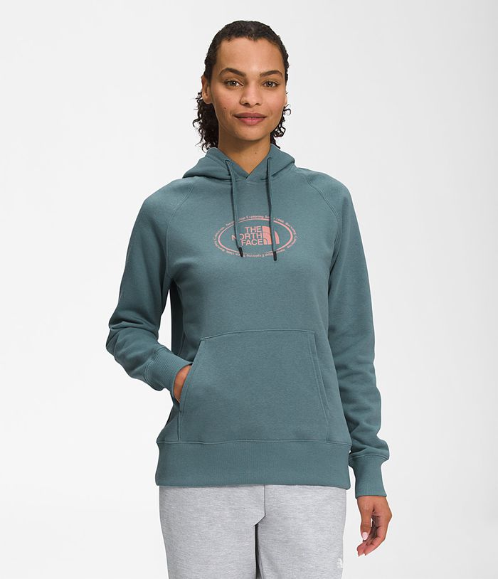 Sudadera Con Capucha The North Face Mujer Azules Novelty Graphic 26943PQHL